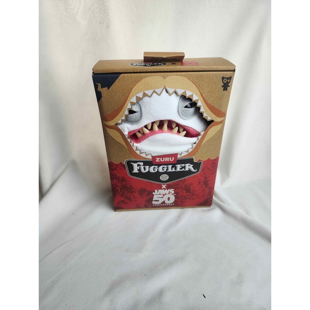 Zuru Fuggler x Jaws 50th Anniversary Limited Edition Shark Plush Monster New